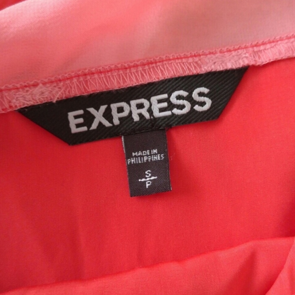 Express Summer Color Block Lightweight Dress - image 3